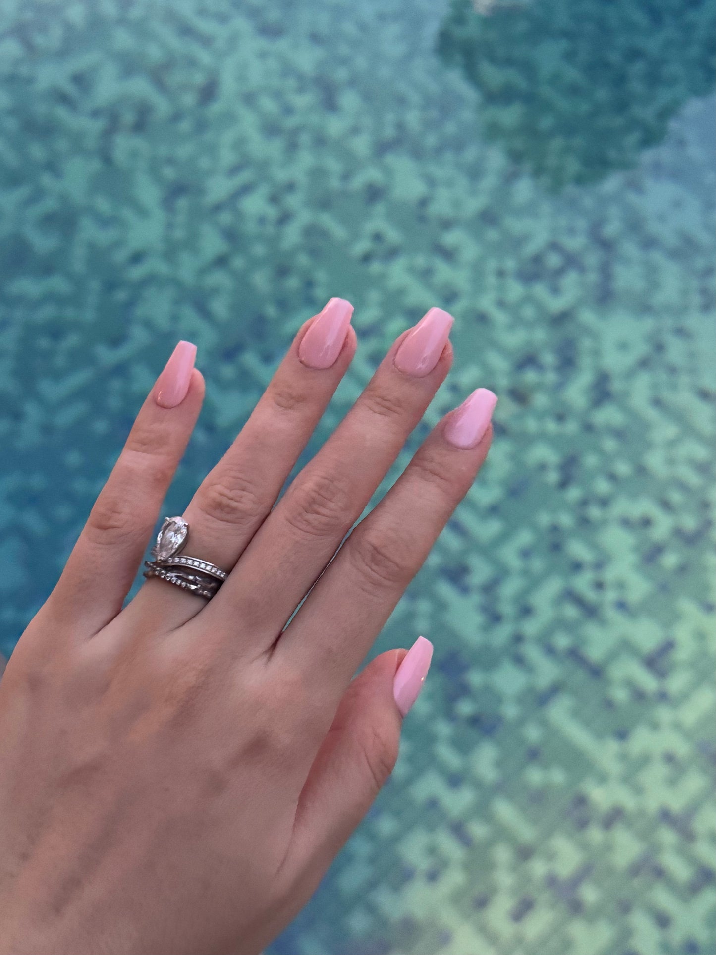 Nude Soft Beige Neutral Pastel Pink Coffin Ballerina Press On Nails, Soft girl princess nails, summer holiday nails, Secure The Nails