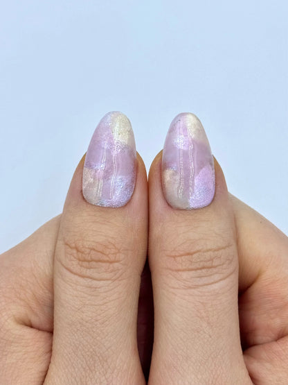 Coucher de soleil rose