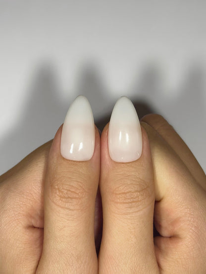 It That Girl White Almond Fresh Clean Press-on Nails for Everyday, Long-lasting Salon-quality | Secure The Nails