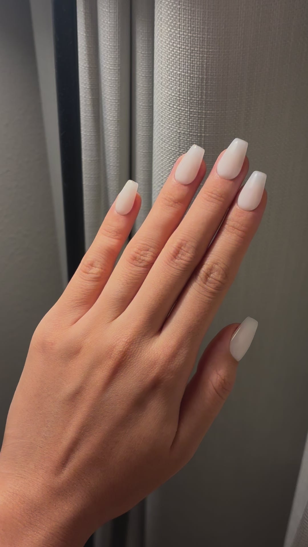 Creamy White Press On Nails